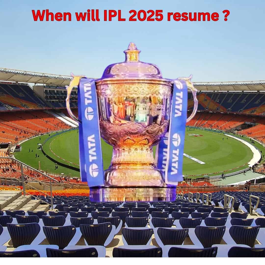 ipl 2025 schedule live updates IPL 2025 Resume Confirmed